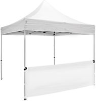 Syna Tent Alu Halve Wand Dubbelzijdig Wit 3 X 3 Meter - T3-GHWWH