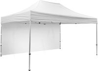 Syna Tent Alu Volledige Wand Dubbelzijdig Wit 3 X 4,5 Meter - T4,5-GWWH
