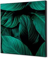 Syna Wanddecoratie Textiel SET 40 X 40 Botanische Bladeren Groen - TFR22W400-SET-I4