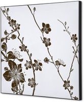 Syna Wanddecoratie Textiel SET 40 X 40 Japanse Bloesem Donkerbruin - TFR22W400-SET-I9