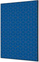 Syna Wanddecoratie Textiel SET A1 Hexagon Blauw-Bruin - TFR22WA1-SET-I14
