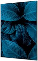 Syna Wanddecoratie Textiel SET A1 Botanische Bladeren Blauw - TFR22WA1-SET-I20