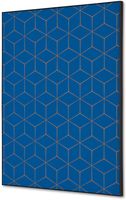 Syna Wanddecoratie Textiel SET A2 Hexagon Blauw-Bruin - TFR22WA2-SET-I14
