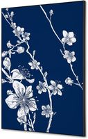Syna Wanddecoratie Textiel SET A2 Japanse Bloesem Blauw - TFR22WA2-SET-I8
