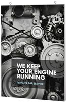 Syna Textielframe Hangend LED 200 X 100 cm - TFR90H200X100LED