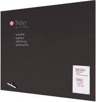 Scritto® Glasbord Zwart 90 X 120 cm - WBNGBBL90X120