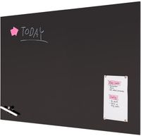 Scritto® Glasbord Zwart 90 X 60 cm - WBNGBBL90X60