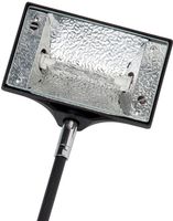 Syna Wand Verlichting Halogeen 150 Watt Zwart - WLH150B