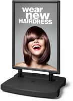 Windtalker® Excel Plastic Voet Zwart 70 X 100 cm - WTR70X100BLK