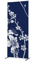 Syna Scheidingswand Textiel Deco 85-200 Dubbelzijdig Abstracte Japanse Bloesem - ZBSLIM085-200-DSI8