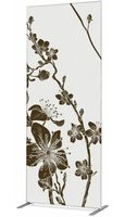 Syna Scheidingswand Textiel Deco 85-200 Dubbelzijdig Abstracte Japanse Bloesem ECO - ZBSLIM085-200-DSI9ECO