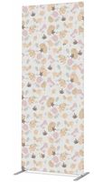 Syna Scheidingswand Textiel Deco 100-200 Dubbelzijdig Foya Bloemen - ZBSLIM100-200-DSI22