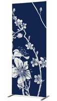 Syna Scheidingswand Textiel Deco 100-200 Dubbelzijdig Abstracte Japanse Bloesem - ZBSLIM100-200-DSI8