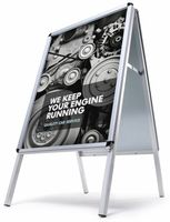 Syna A-Bord 32 mm Ronde Hoeken Weerbestendig 50 X 70 cm - ZP50X70R32MEWR