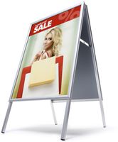 Syna A-Bord Design Standaard 25 mm Rechte Hoeken 70 X 100 cm - ZP70X100G25