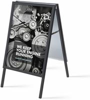 Syna A-Bord 32 mm Rechte Hoeken Zwart A1 - ZPA1G32MEC9005