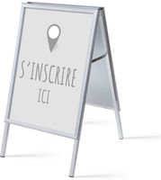 Syna A-Bord A1 Complete Set hier Melden Grijs Frans - ZPA1G32MEI537