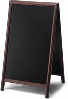 Syna Krijtstoepbord 68x120 Donkerbruin - ZPCHBBR68X120