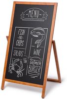 Syna Houten A-Board Flip 55x105 cm Lichtbruin - ZPCHFLB55X105