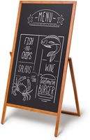 Syna Houten A-Board Flip 68x140 cm Lichtbruin - ZPCHFLB68X140