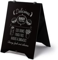 Syna ZPG50X70CHB Stoepboard Grab & Grip 50x70 Chalkboard BOND 3mm