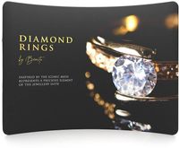 Syna Zipper-Wall Curved 300 X 230 cm - ZWC300-230