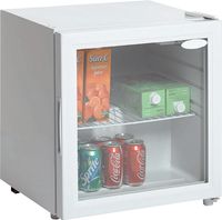 KLEINE WITTE GLASDEUR KOELKAST - +2/+10°C - 506X465X506mm - BC50