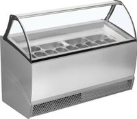 SCHEPIJSVITRINE BERMUDA 13 BAKKEN + RESERVE voor 12 BAKKEN 1670 X 800 X 1343 - BERMUDA RV13