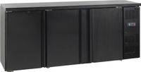 TEFCOLD Refrigerador Backbar de Carga Pesada Con Puertas Macizas - CBC310