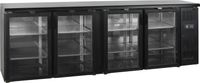 TEFCOLD Barkast - 4 Glasdeuren 2542mm met Compressor Unit - CBC410G (SG4)