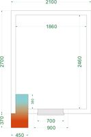 Vriesruimte (Compleet met Monoblock) - CRNF2127