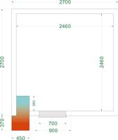 Vriesruimte (Compleet met Monoblock) - CRNF2727