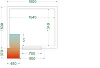 TEFCOLD Koelruimte (Compleet met Monoblock) - CRPF1815
