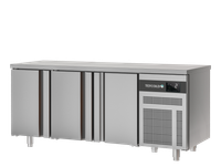 GEKOELDE WERKTAFEL GASTRO 1/1 - 3 DEUREN - GEVENTILEERD - EURO GN3