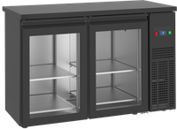 Doorgeefbarkast Voorzien van 2 Glazen Deuren Aan de Voorzijde. Achteraan Bevinden Zich Volle Deuren. - FGB138 DDG