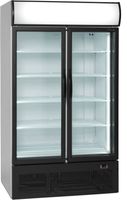 TEFCOLD 2-Deurs Displaykoeler met Kap - FSC1950H