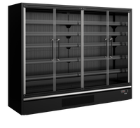 TEFCOLD Multideckkoeler, Supermarkt - GALAXY+ GP26FGD BLACK