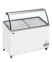 Vriezer voor Schepijs - schuin Oplopend met Bovenblad - IC401SCE+SO