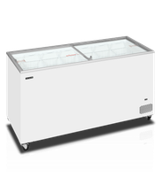 Diepvrieskist met Vlakke Glazen Schuifdeksels - IC501SC
