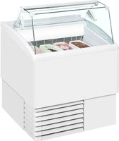 ISA SCHEPIJSVITRINE ISETTA 4 BAKKEN + RESERVE voor 4 BAKKEN 824 X 800 X 1176 - ISETTA 4ST