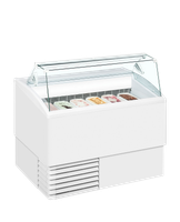 ISA SCHEPIJSVITRINE ISETTA 6 BAKKEN + RESERVE voor 6 BAKKEN 1184 X 800 X 1176 - ISETTA 6ST