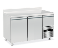 GEKOELDE WERKTAFEL GASTRO 1/1 - 2 DEUREN + NEUTRALE LADE - L2-1330 TEK