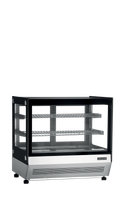 TEFCOLD Vitrine, Tafelmodel, voor Geweldige Productpresentatie - LCT750F/BLACK