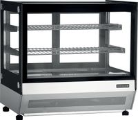 TEFCOLD Vitrine, Tafelmodel, voor Geweldige Productpresentatie - LCT750F/BLACK