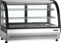 TEFCOLD Vitrine, Tafelmodel, voor Geweldige Productpresentatie - LCT900C/BLACK