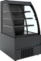 Compacte Zwarte Wandkoeler met Schuifdeuren - MC+B90S LOW LED