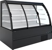 Compacte Wandkoeler met Schuifdeuren (Zwart Ext. - wit Int.) - MC+WB200S LOW