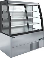 Compacte Wandkoeler met Schuifdeuren in Roestrvijstaal - MC+X150S LOW