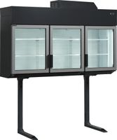 TEFCOLD 3-Deurs Vriezer/koeler, Wandkast, voor Maximale Bergruimte - MTF185B VS