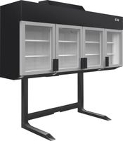 TEFCOLD 4-Deurs Vriezer/koeler, Wandkast, voor Maximale Bergruimte - MTF250B